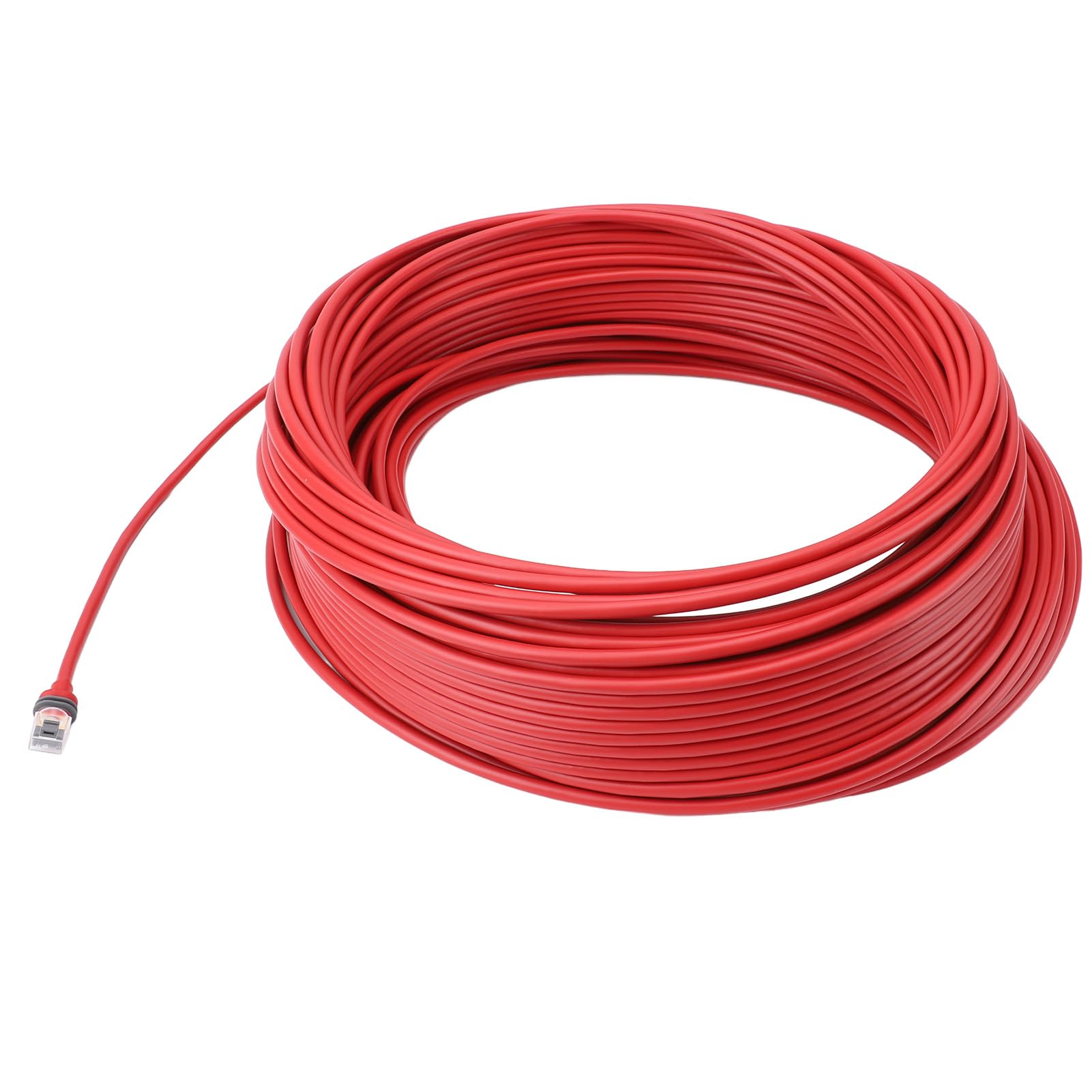 Qcwwy Inne Części do Sprzętu Domowego Przedłużacz Satelitarny IP68 Wodoodporny, 1200 Mb/s, Szybki, z Pozłacanymi Złączami do Routera Wewnątrz, Użytku na Zewnątrz Zamienny Kabel o Długości 300 Stóp
