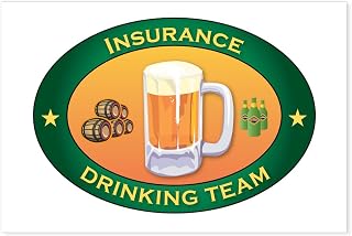 CafePress Insurance Team Postcards (Package of 8), 6"x4" Printed Note Card