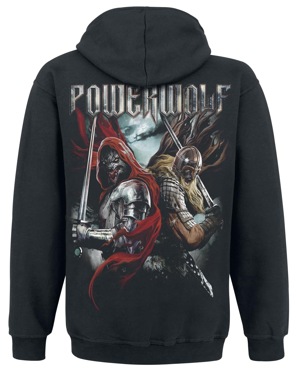 Powerwolf Nightside of Siberia Männer Kapuzenpullover schwarz