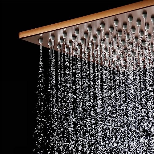 Grands pommeaux de douche anticalcaire pour éliminer le manque de pression d'eau