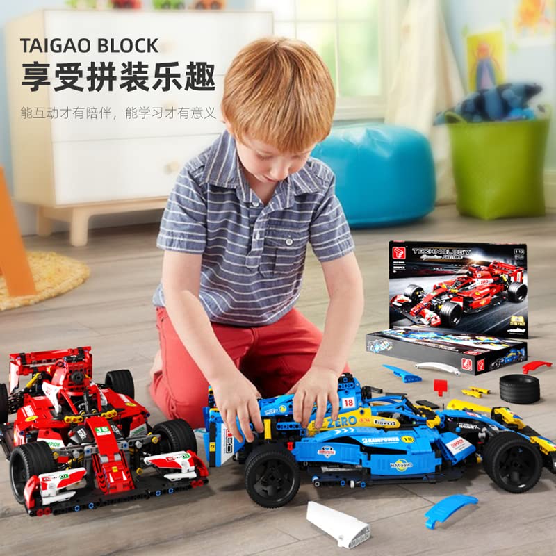litodinogo TGL T2018 Technik F1 Rennwagen Modellauto Bausatz im Maßstab 1:10, Supersportwagen, Modellbausatz… – Bild 5