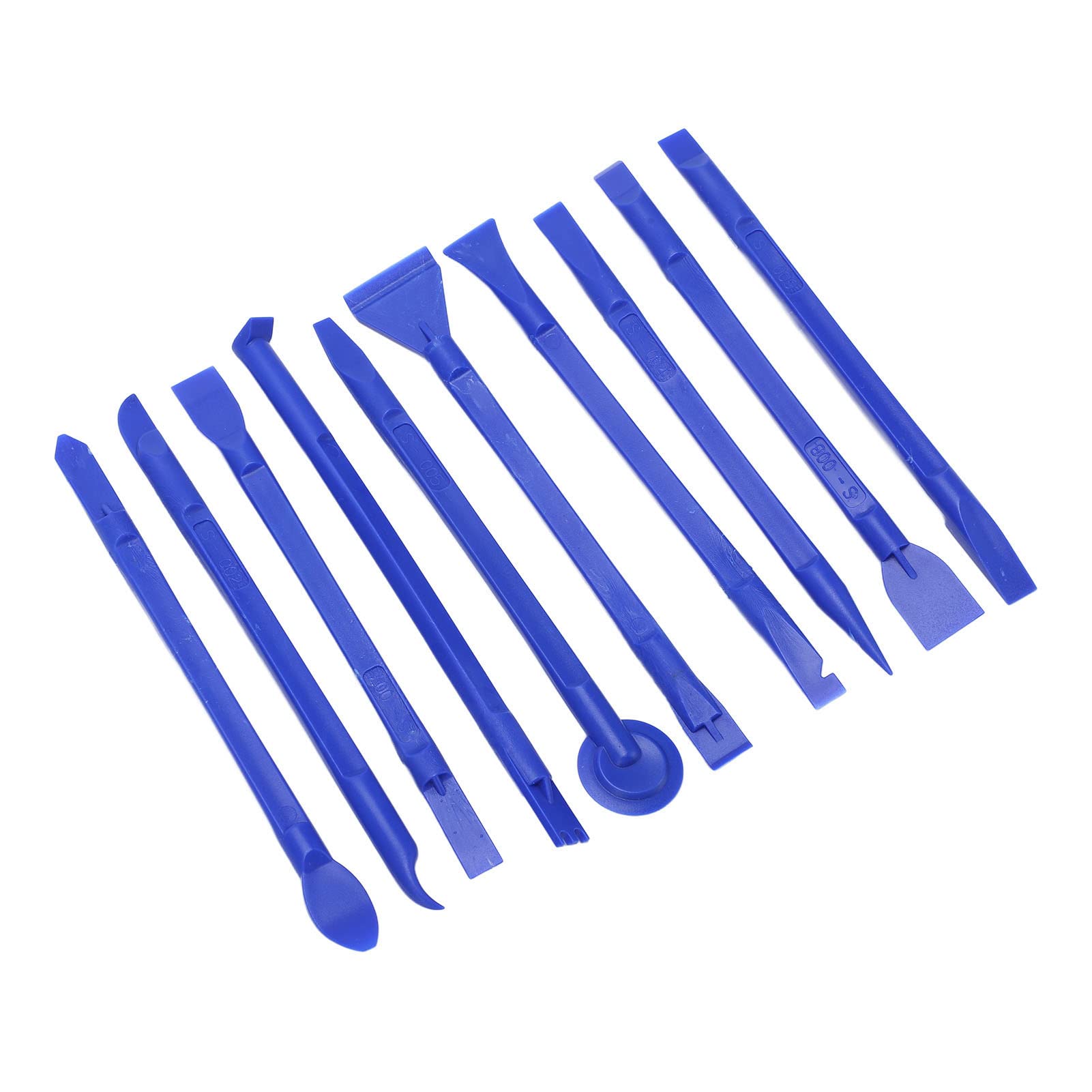 100 PCs Antistatic Spudger Plastic Opening Pry Toolset, Antistatic Spudger Mobile Handy Repair Tools Kit, mehrere Formen, für Laptop, Smartphone, Elektronikreparatur (Blue)