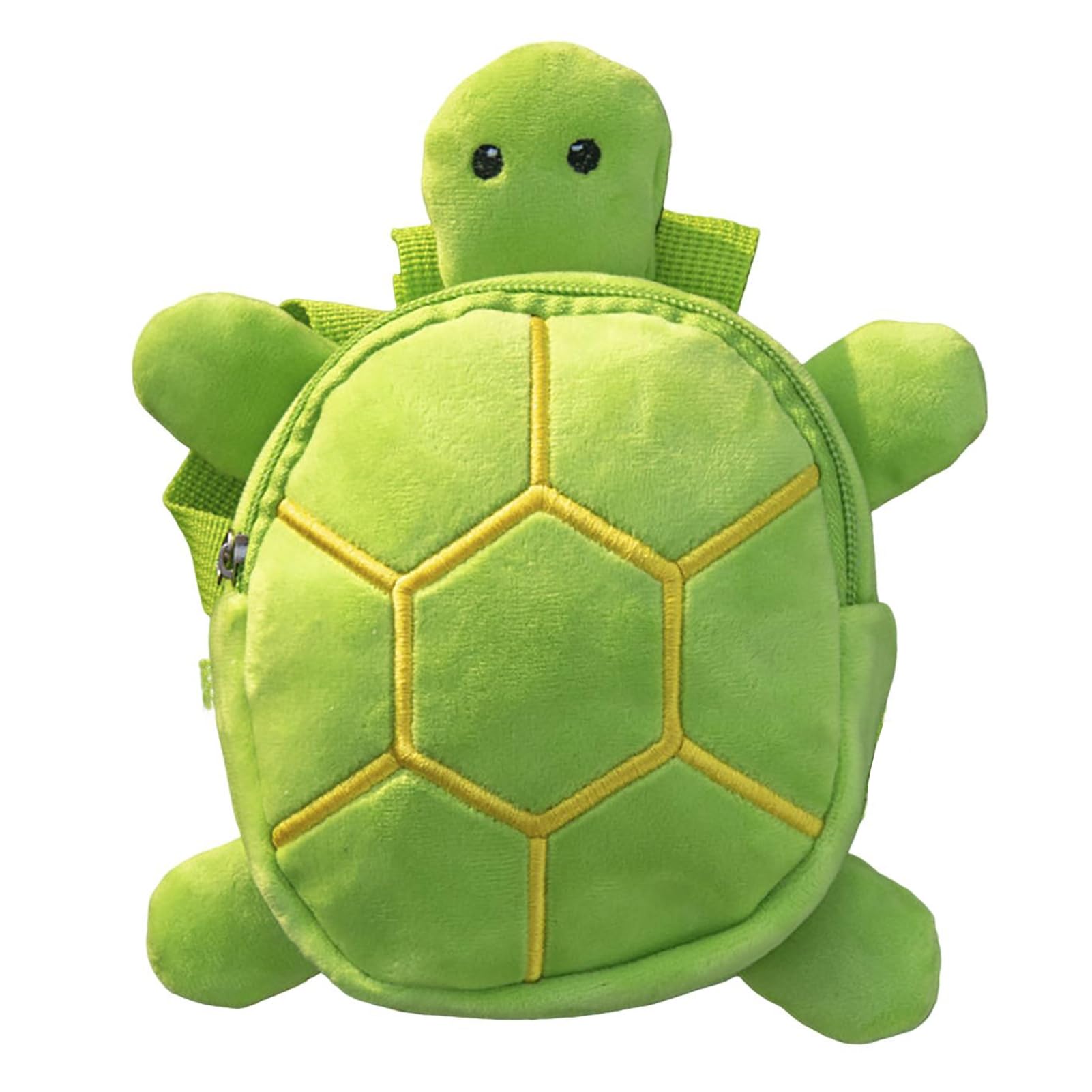 Zaino con imbracatura per cani a forma di tartaruga carino, regolabile, borsa da sella per cuccioli, impermeabile, indossabile da solo, con cerniera, forma creativa, chiusura a cerniera, lunga