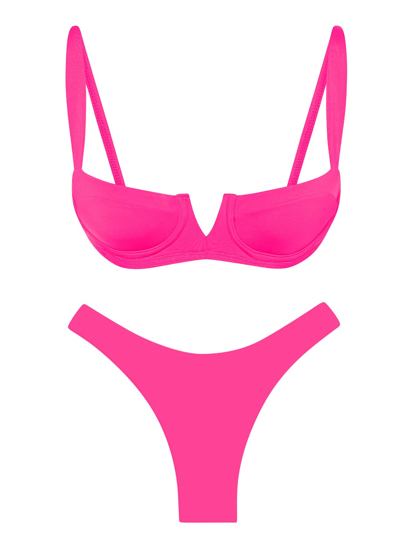 Narecte Womens Swimsuits Women, Sexy Bikini Sets for Women, Bathing Suit for Women, Triangle Bikinis for Women