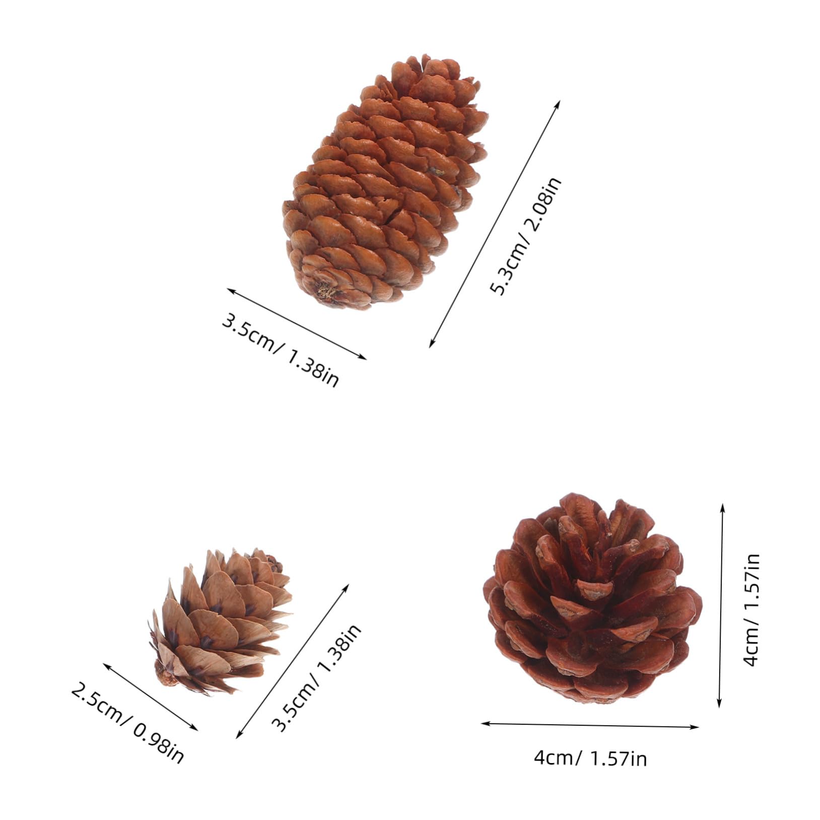 Garneck 120 Piezas Mini Piñas de Pino Naturales para Manualidades Decoraciones Navideñas Relleno para Jarrones Guirnaldas y Adornos Rústicos para Bodas y Fiestas