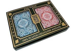 Arrow Red and Blue Playing Cards Poker Size for Classic Games