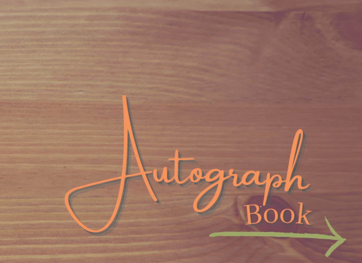 AUTOGRAPH BOOK: Signatures Blank Scrapbook, Memorabilia Album Gift, Keepsake Memory Book, Favorite sport stars , cartoon ,celebrities, friends and colleagues 125 pages 8.25 * 6 inches