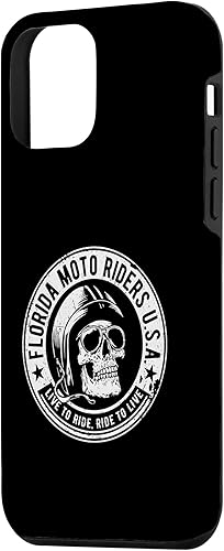 Miniatura 2 de Funda con diseño de calavera para iPhone 12 mini Florida Moto Riders EE. UU