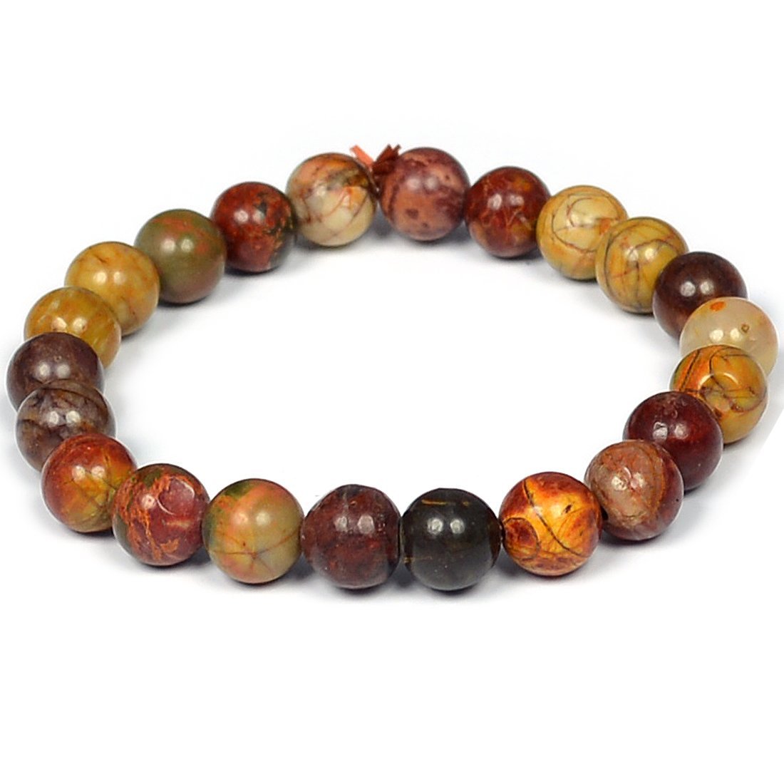 See full amazon price history chart for Reiki Crystal Products Natural Multi Picasso Jasper Bracelet 8 mm Crystal Stone Bracelet Round Shape for Reiki Healing and Crystal Healing Stones (Color : Brown) Reiki Crystal Products Natural Multi Picasso Jasper Bracelet 8 mm Crystal Stone Bracelet Round Shape for Reiki Healing and Crystal Healing Stones (Color : Brown) (B07FZM7B3J) Amazon Price History, Amazon Price Tracker