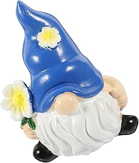 HAKIDZEL Boneca de jardim colorida Decorações de primavera para casa boneca de pelúcia decoração de abelha estatueta de gnomo de resina mesa gnomo decoração de gnomo nórdico decoração de jardim boneca gnomo