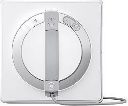 ECOVACS WINBOT W2 PRO Window Cleaning Robot, 3 Nozzles Water Sprayer, 10-Level Protection System, Win-SLAM 4.0 Path Planning, Steady-Climbing System, Edge Detection, App Control