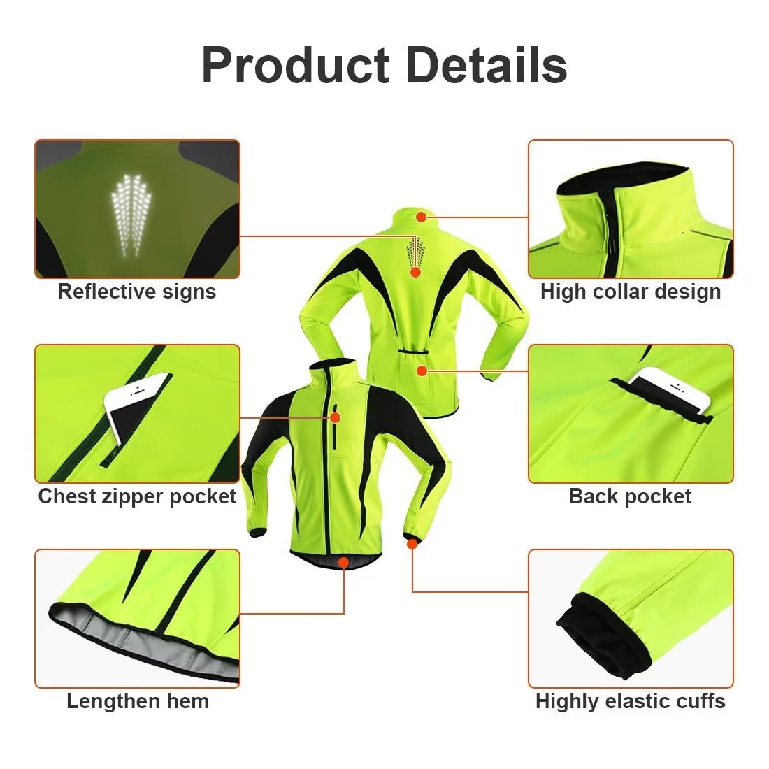 Veste Cycliste Femme Hiver Thermique Veste Polaire Femme Chaude Veste de Velo Chaud Veste Running Veste VTT Softshell Réfléchissante Coupe Vent Imperméable