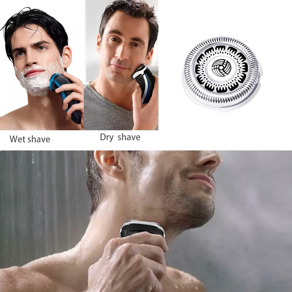 3pcs Shaver Replacement Heads for Philips Norelco 9000 S9000 Series 8000(S8xxx) S9800 S9850 S9988 S7310 S9531/84 Shaving Head Razor Blade