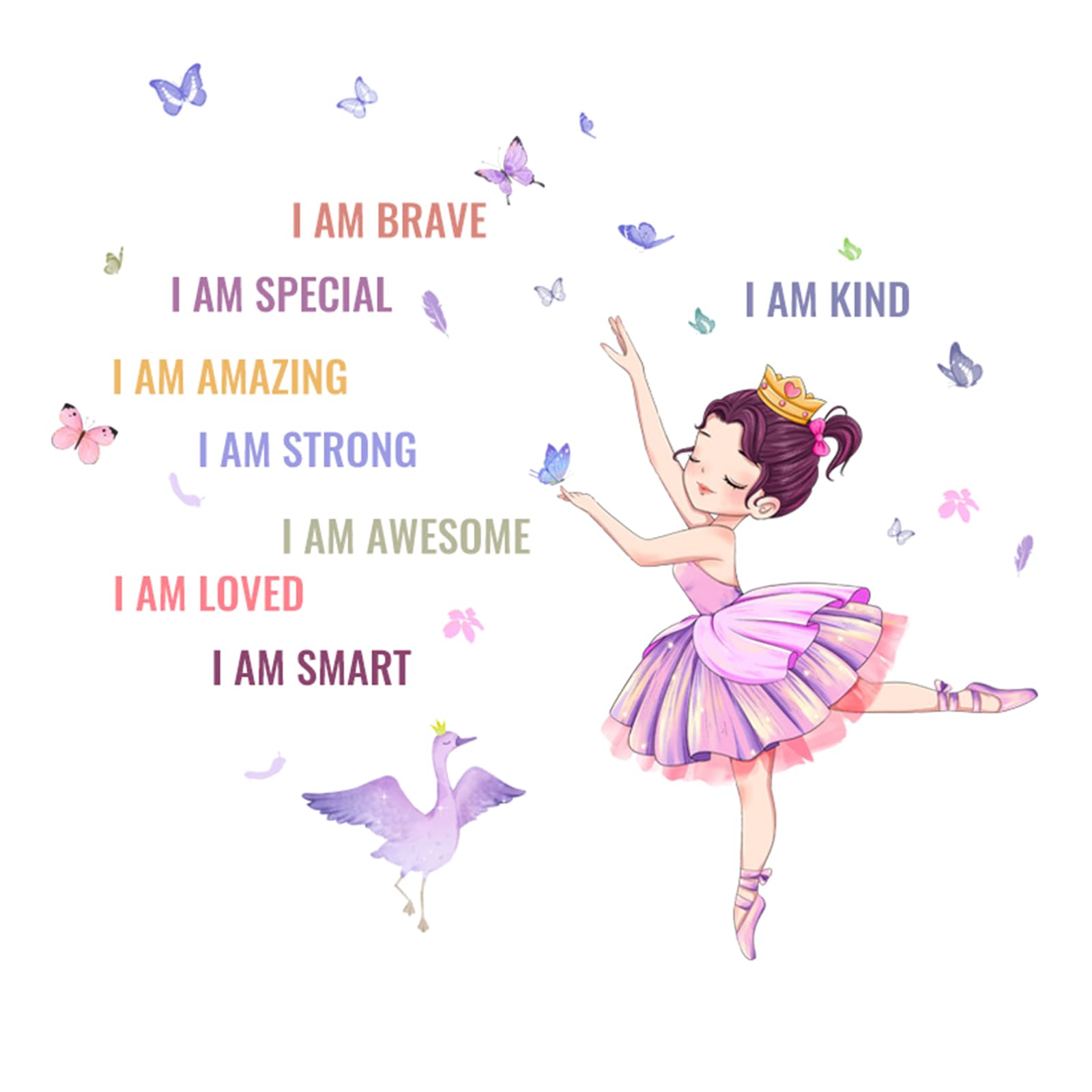 Butterfly Fairy Wall Stickers