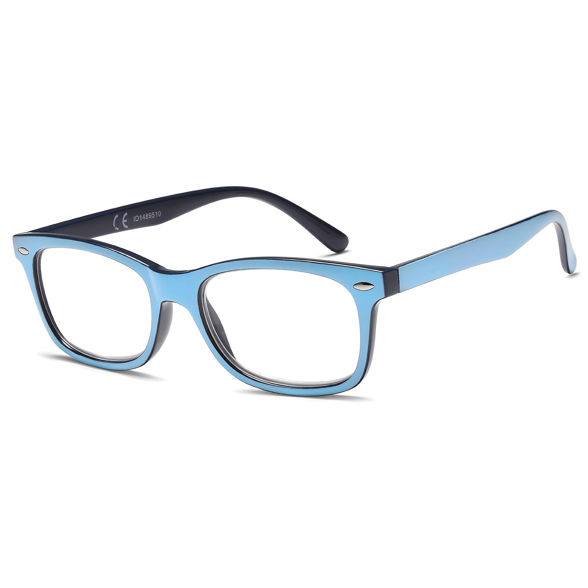 Occhiali Da Sole Uomo PASTL Futuristici Lenti Piatte Quadrate - UV400 Metallici