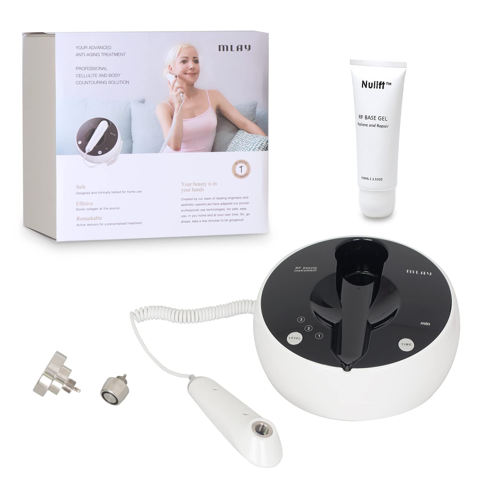 High Frequency Skin Tightening Machine for Women, Anti Aging - Wrinkle Reducing - RF High Frequency Facial and Body Machine - RF High Frequency Machine
