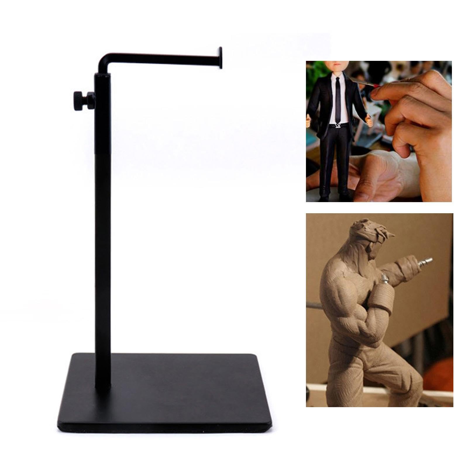 F Fityle Supporto per Scultura in Argilla, Supporto per Marionette Fai da Te, Accessori Robusti, Resistente, Stabile, Regalo, Staffa Fissa, Nessuna Tavola di Legno