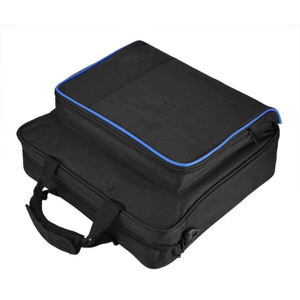 Hakeeta Sac de Rangement imperméable Portable PS4 avec bandoulière réglable, Sac à bandoulière Sac de Transport pour Valise de Transport pour système de Jeu Playstation 4, PS4 Pro et PS4 Slim