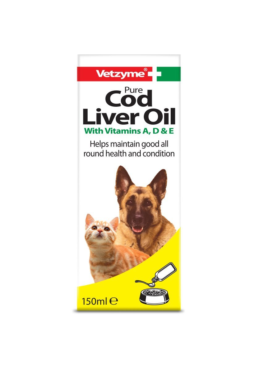Vetzyme Cod Liver Oil, 0.39 Kg, Clear