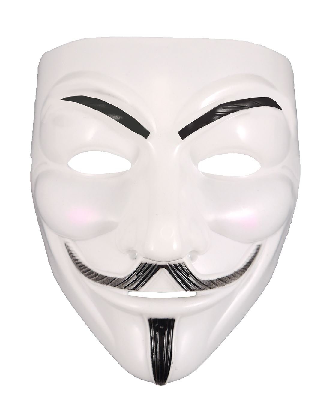 Rimi Hanger Mens V for Vendetta Masquerade Face Mask Adult Fancy Halloween Party Wear Anonymous Mask One Size
