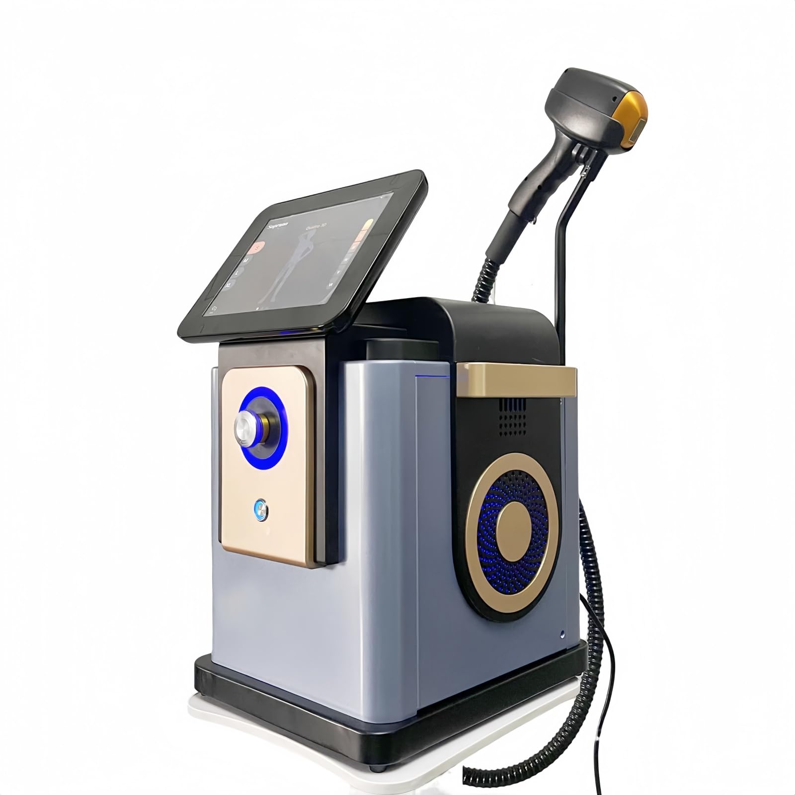 Lenghezza d'onda di depilazione permanente per il raffreddamento del punto di congelamento del laser a diodo 808 755 940 1064NM Intelligente 4 lunghezze d'onda