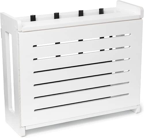 Wooden WiFi Router Storage Box - Standard Wall Mountable Decorative