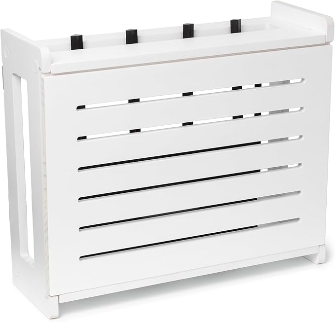 Amazon.com: Wooden WiFi Router Storage Box - Standard Wall Mountable ...