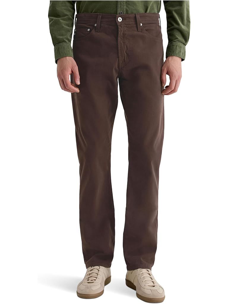 Brown AG Everett Slim Straight Pants
