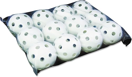 Miniatura 17 de Champion Sports Pelotas de béisbol de plástico huecas de 9 pulgadas, ligeras, duraderas para todas las edades, varios tamaños y colores Amarillo