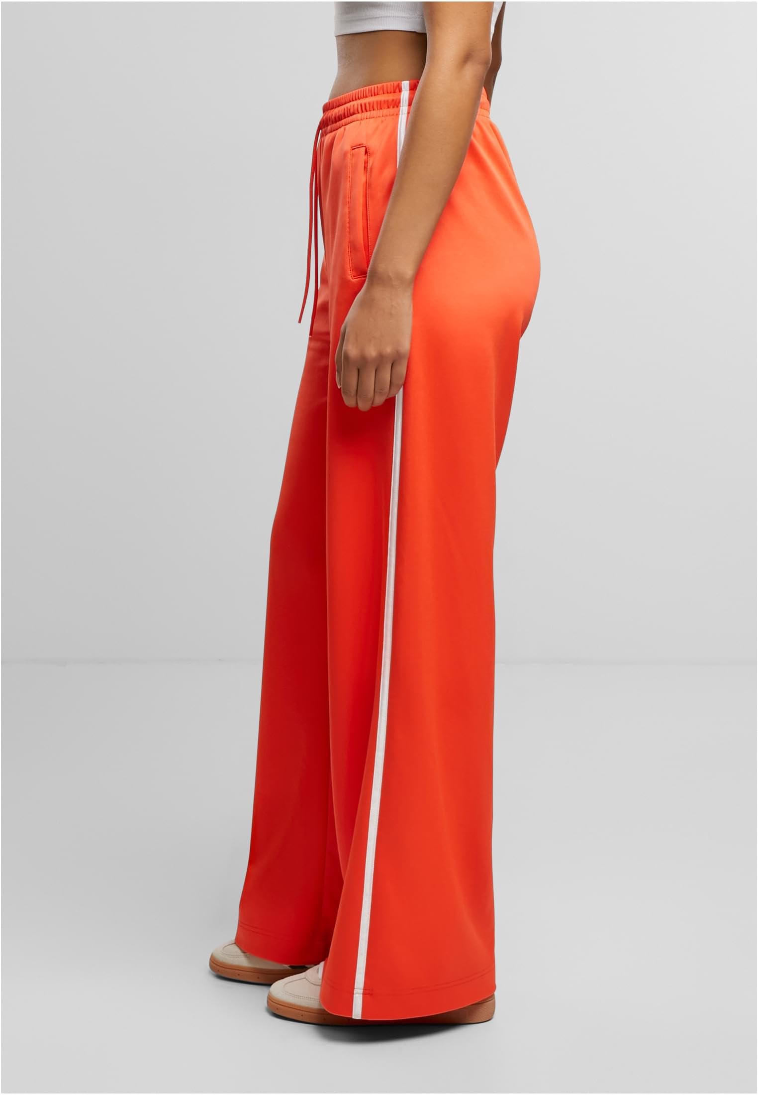 Urban Classics Tb7136-ladies Wide Leg Track Pants - Spodnie dresowe Kobiety