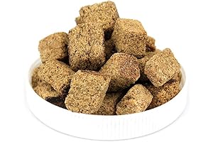 5 OZ Freeze Dried Brine Shrimp Cubes: Nourishing Tropical Fish Delicacy