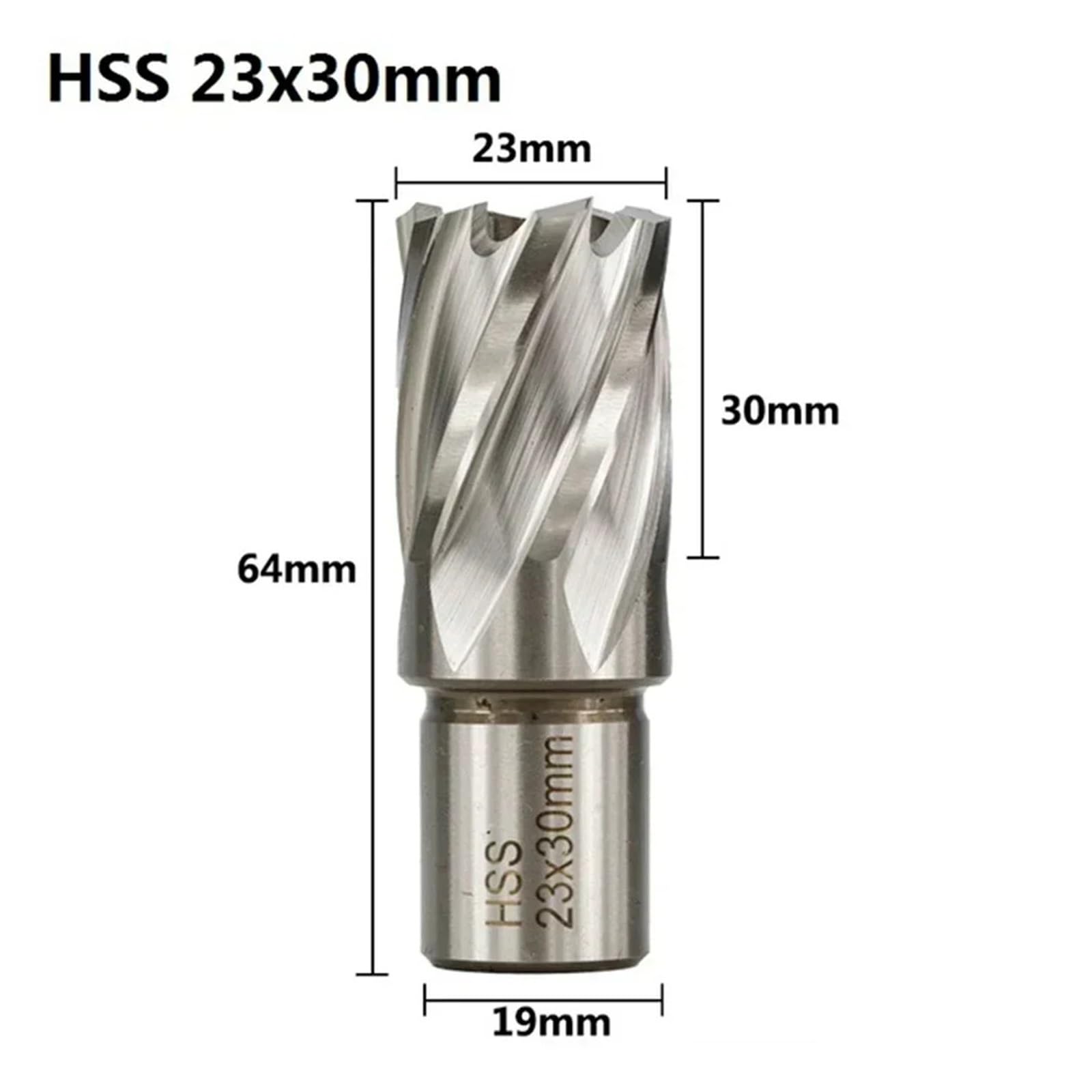 Mag Drill Cutter, HSS Annular Cutter 12-42mm Core Drill Bit(25 30mm)