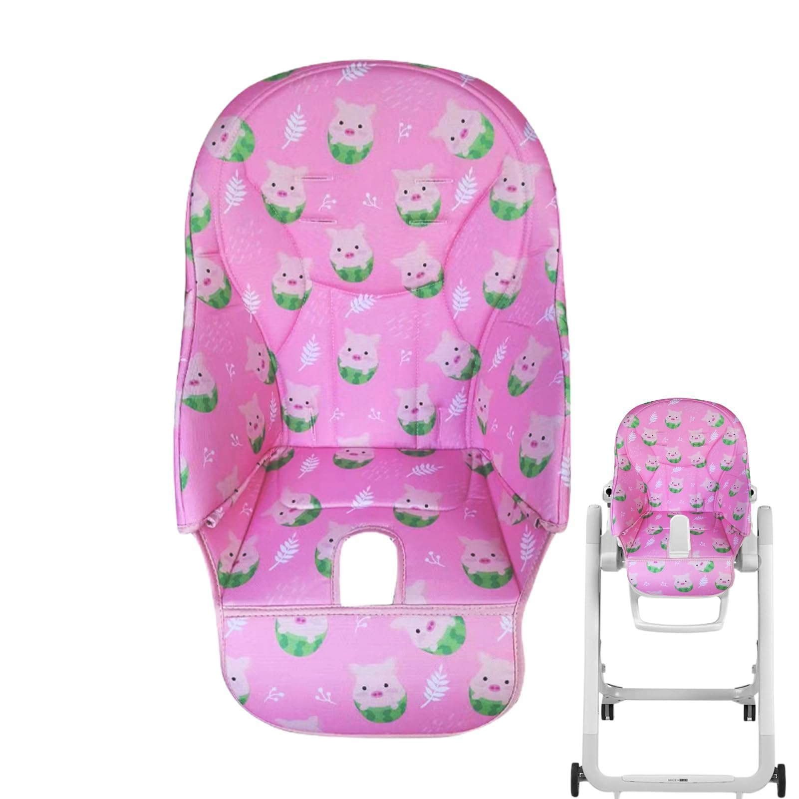 High Chair Cushion, High Chair Cover for Baby, Seat Cushion Breathable Pad, High Chair Seat Cover, Oxford Cloth Soft Padding High Chair Covers for