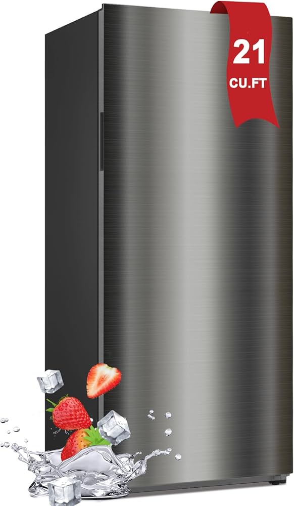 ＦT〜 Amazon.com: Upright Freezer 21 cu.ft, Freezer Upright Stainless