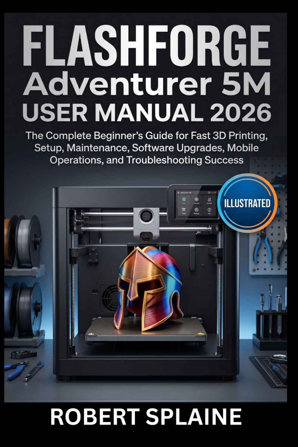 FLASHFORGE Adventurer 5M USER MANUAL 2026: The Complete Beginner’s Guide for Fast 3D Printing, Setup, Maintenance, Software Upgrades, Mobile Operations, mobile operations and Troubleshooting Success.