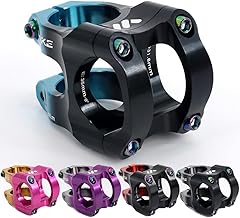 CYSKY MTB 31.8 35mm 0 Degree Short Stem Stem 1 1/4 Inch for Racing Bike Gravel MTB Downhill BMX