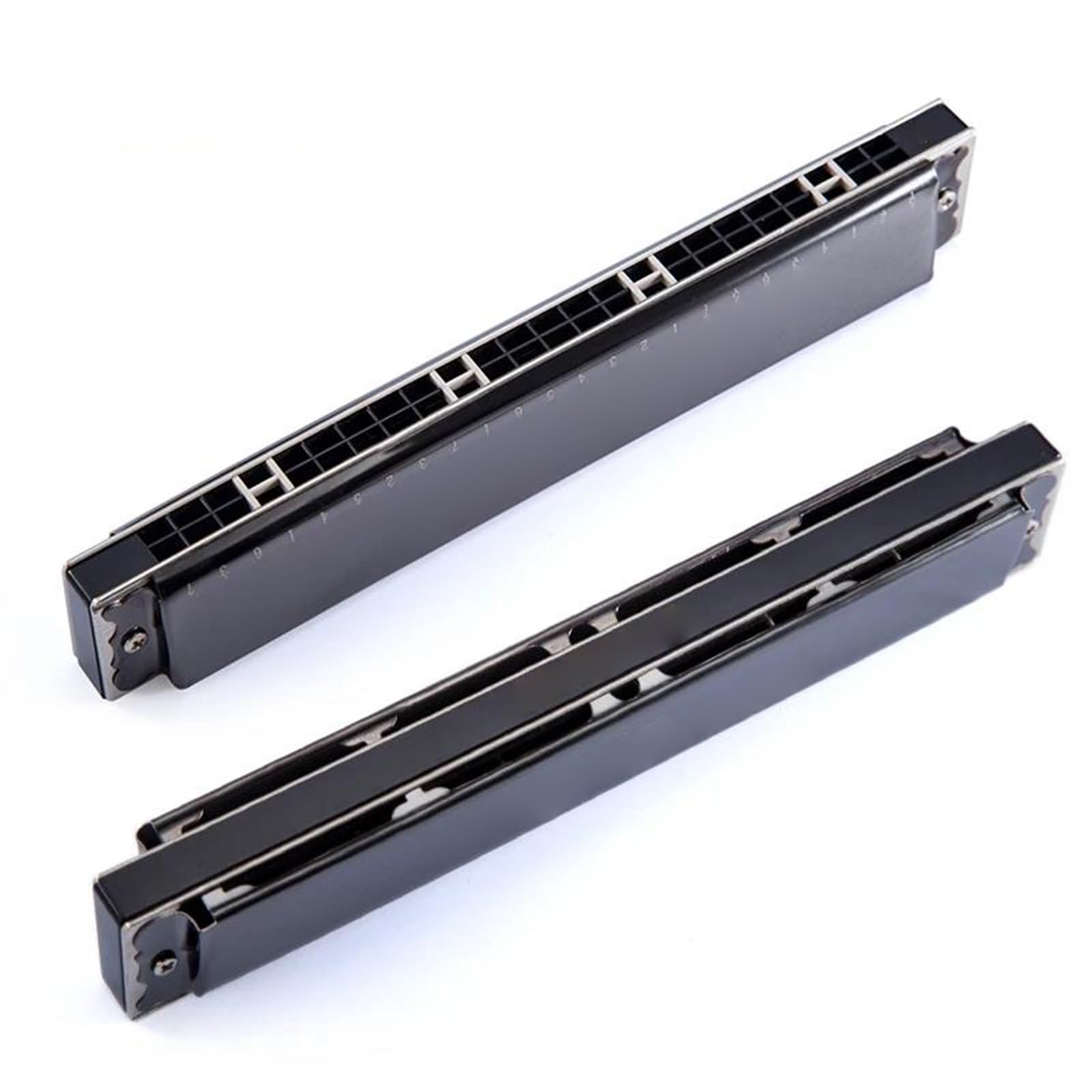armonica a bocca Strumento Organetto A Bocca Tremolo Armonica A 24 Fori Vendita Chiave Di Do Per Principianti #C/D/#D/E/F/#F/G/#G/A/#A/B (Color : Key of G)