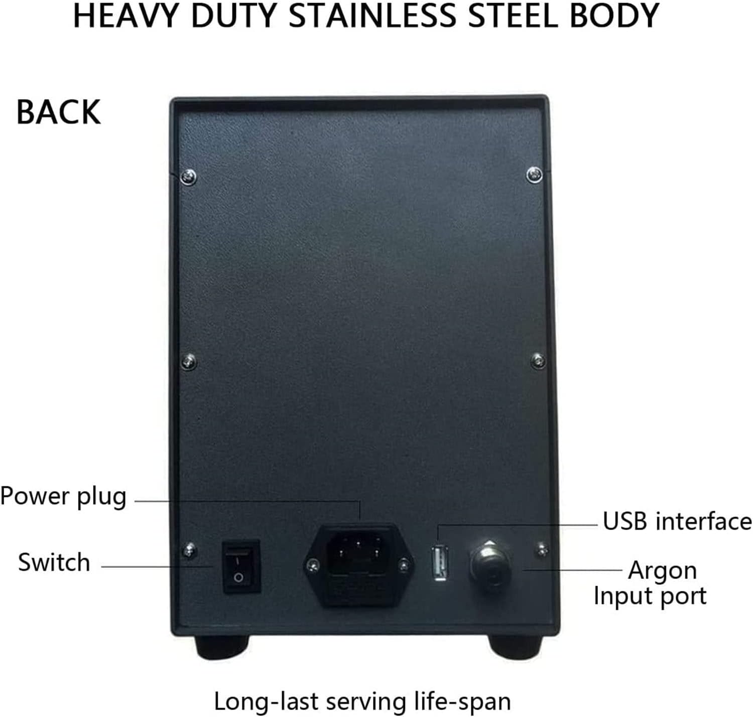 KLUFO 110V/220V Automatic CNC Spot Welding Machine Pulse Argon Arc Welding Machine Jewelry Welder for DIY Jewelry Repair Gold and Hardware Workpiece Welding Spot Welder