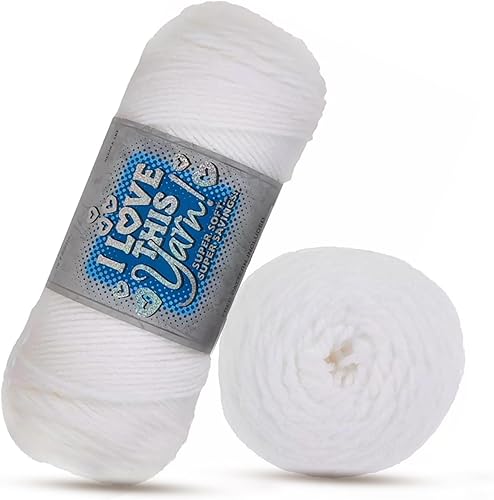 Hobby Lobby White I Love This Yarn