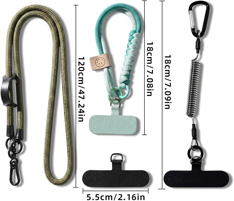 Phone Lanyard,Adjustable Cell Phone Lanyard Strap, Hand Wrist Strap Lanyard image 5