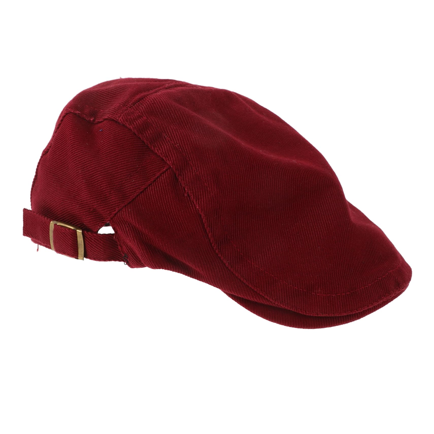 TOVINANNA Summer Hat Vintage Beret Hat Newsboy Cap Adjustable for Head Sizes Red