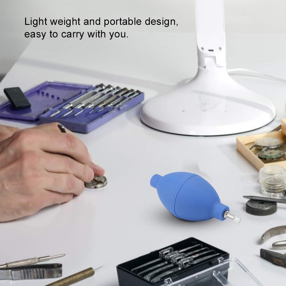 HERCHR Compressed Air Duster Can Rubber Soft Cleaning Wristwatch Parts Cleaner Tool Duster Air Blower Pump for Watch, Keyboard, Cameras Lens Cleaning