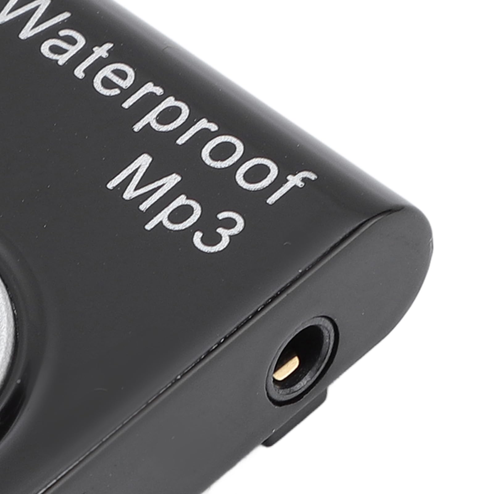 Haofy Buceo Reproductor de MP3 Impermeable IPX8 Reproductor de Música Subacuático Sonido Claro Auriculares Memoria de 8 GB para Nadar Correr Surf para un Estilo de Vida Activo (Black)