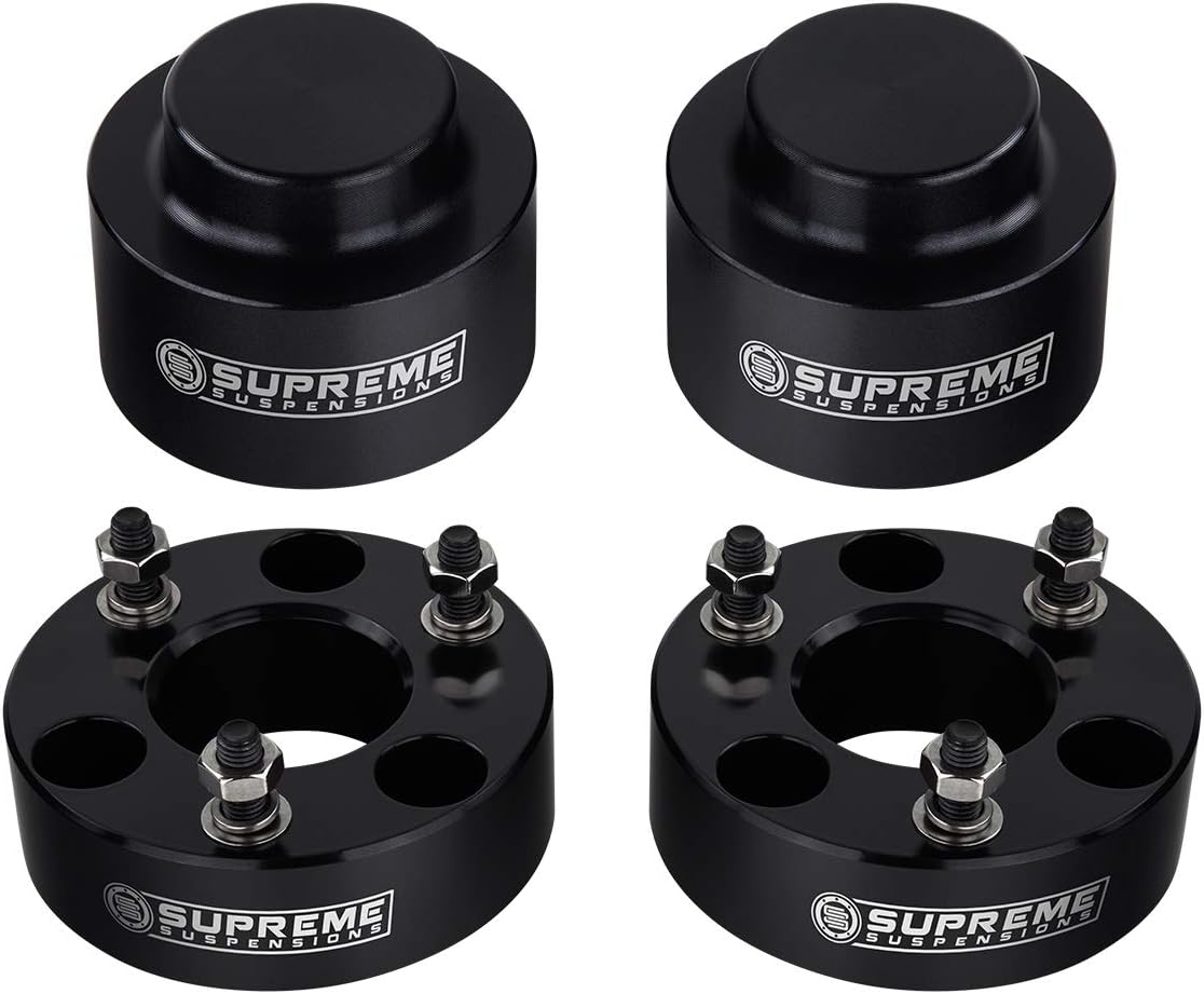 Supreme Suspensions - 3.5" Front + 2" Rear Lift Kit for 2009-2020 Dodge Ram 1500 4WD - T6 Billet Aluminum Full Suspension Lift Kit (Black)