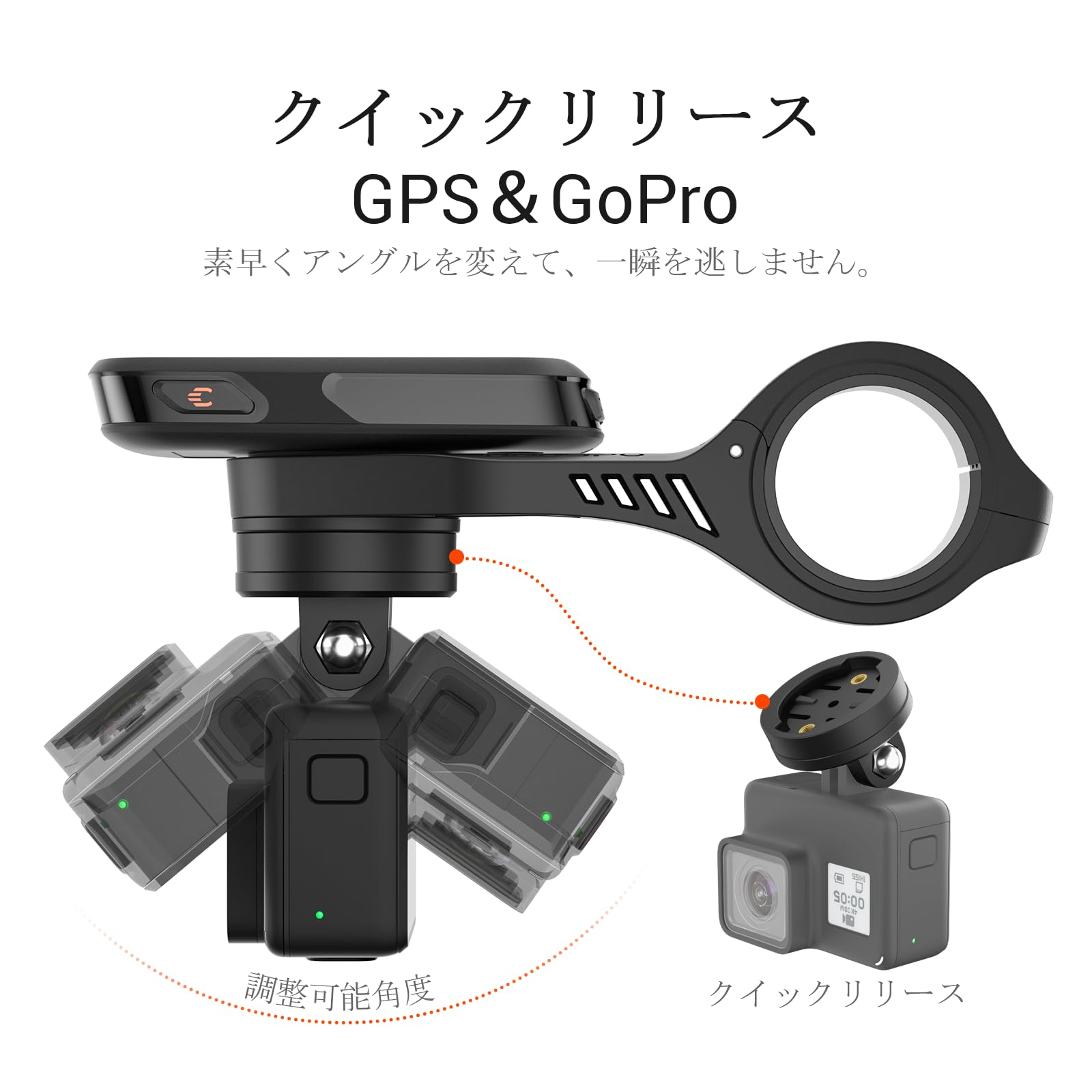 Amazon.co.jp: COOSPO MT5S サイコン マウント Garmin/COOSPO