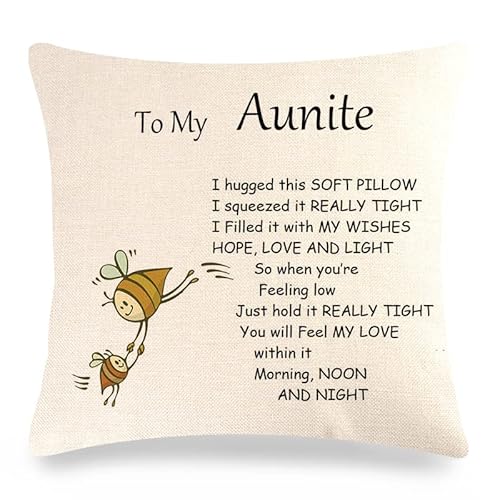 Aunite Gifts Kissenbezug für Großmutter Cover