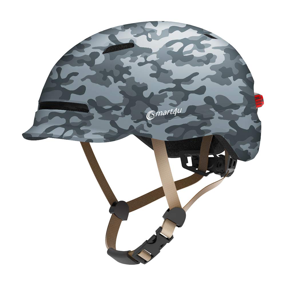 Casco SMART4U SH50U L Verde Camuflaje, Adultos Unisex, Large