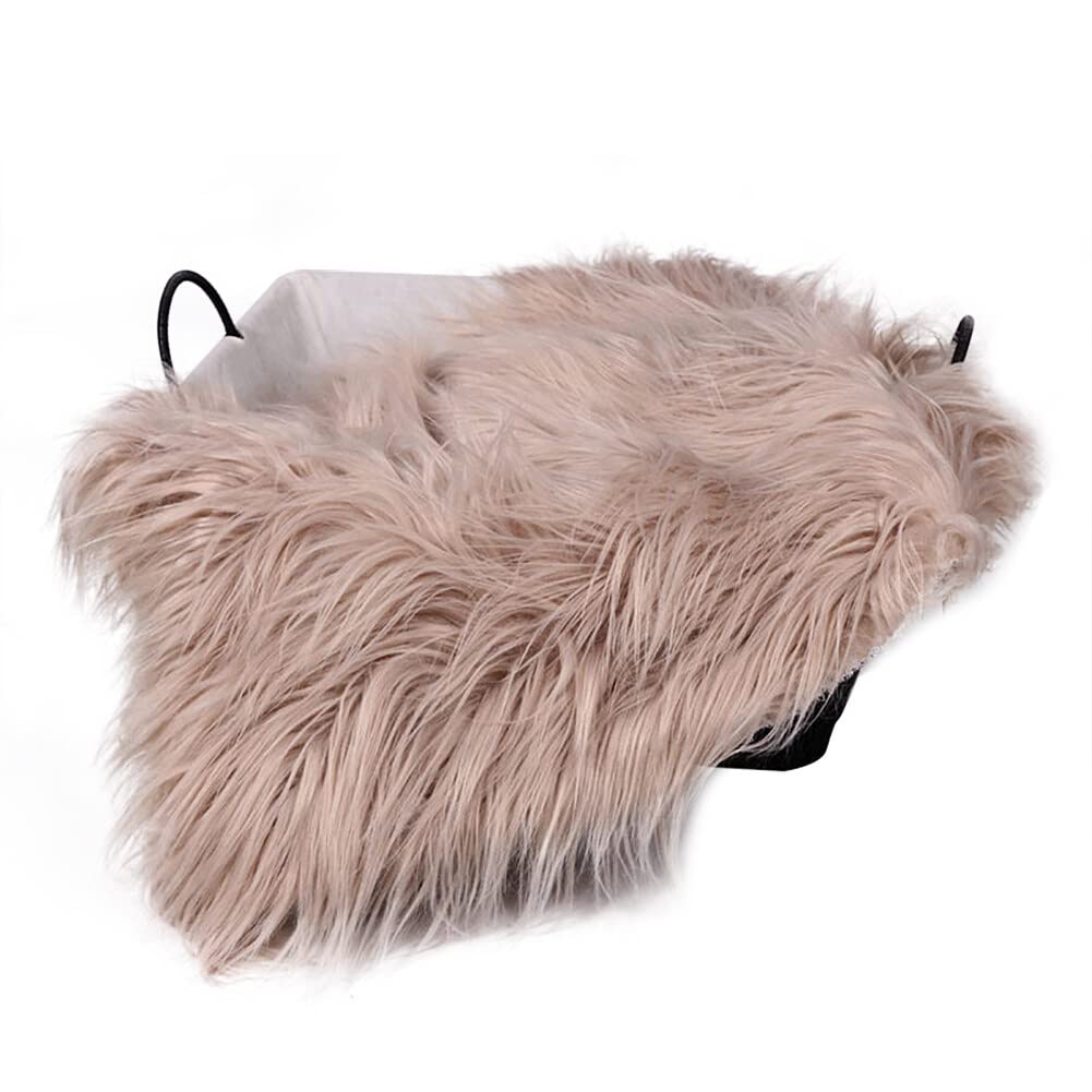 Uposao Baby Photo Props Soft Fur Quilt Photographic Mat DIY Newborn Baby Photography Wrap Newborn Photography Props for Toddler Infant — image 1