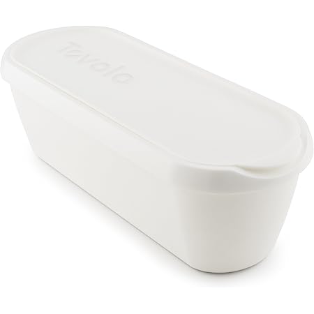 Amazon トヴォロ Tovolo グライドスクープ アイスクリーム容器 2 5クォート ホワイト 609481 81 18945 Tovolo アイスクリームディッシャー