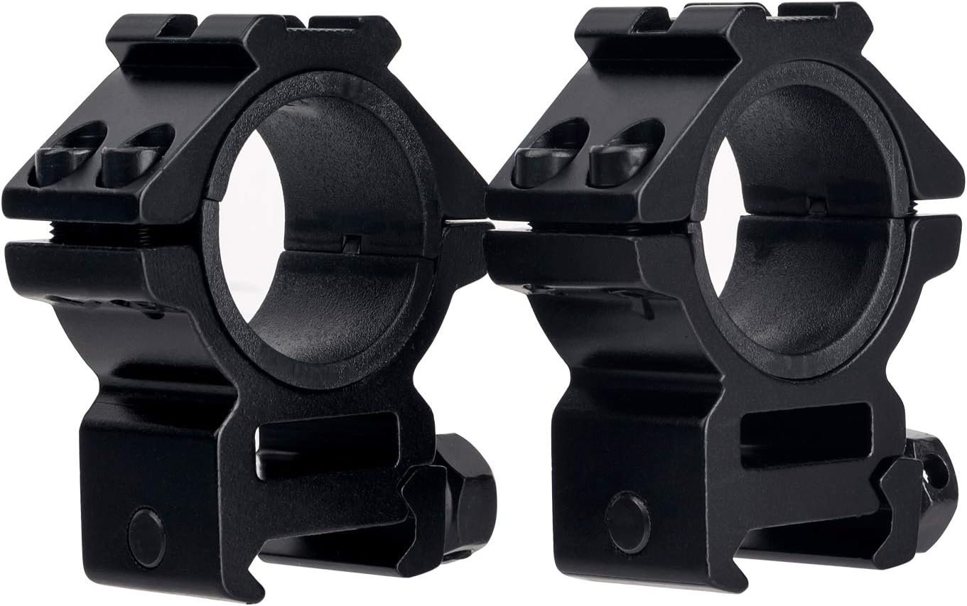 Sparwod Rifle Scope Rings Mount Heavy Duty Medium Profile Tactical Scope Weaver for 20 mm Picatinny/Weaver Rail (1 Inch, Set of 2) : Sports & Outdoors